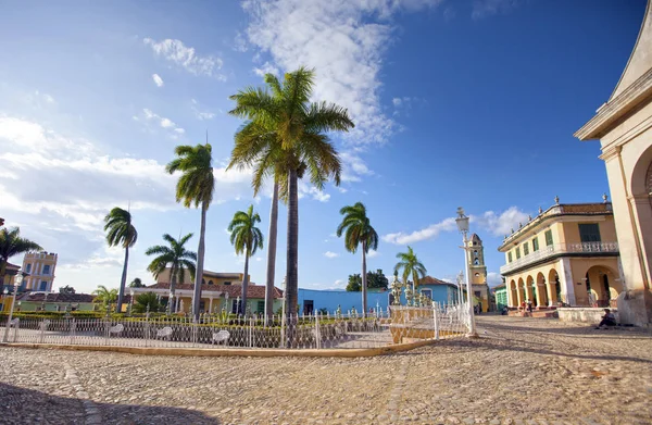 Vista Sobre Casas Antigas Cidade Trinidad Cuba — Fotografia de Stock