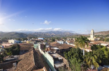 Trinidad Lucha Contra Bandidos, Küba ile üzerinde panoramik havadan görünümü