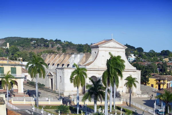 Beskåda Gammala Hus Staden Trinidad Kuba — Stockfoto