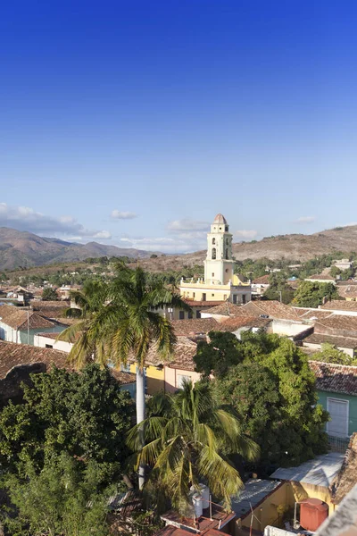 Panorama Flygfoto Trinidad Med Lucha Contra Bandidos Kuba — Stockfoto