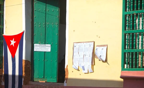 Cuba February 2013 Polling Statio — Stock Photo, Image