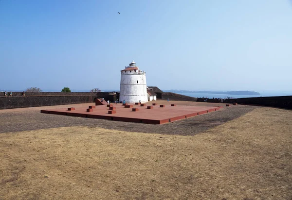 India Goa Aguada Fort — Stock Photo, Image