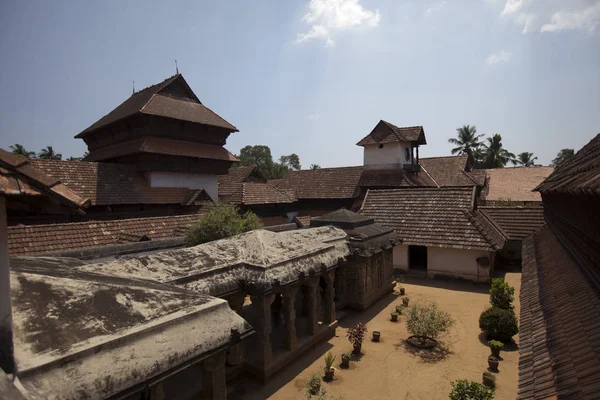 Ancient Wooden Palace Padmanabhapuram Maharaja Trivandrum India — Stock Photo, Image