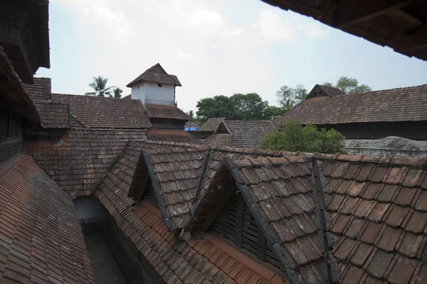 Antiguo Palacio Madera Padmanabhapuram Del Maharajá Trivandrum India — Foto de Stock