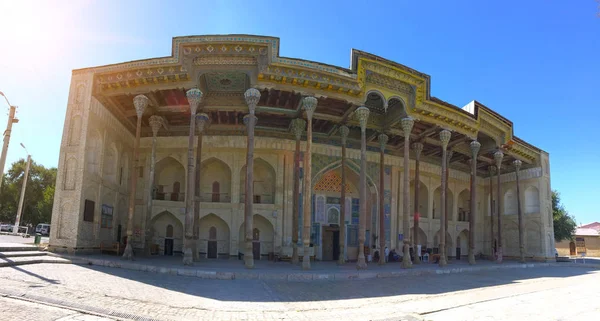 Viernes Mezquita Bolo Hauz Bujará Uzbekista —  Fotos de Stock