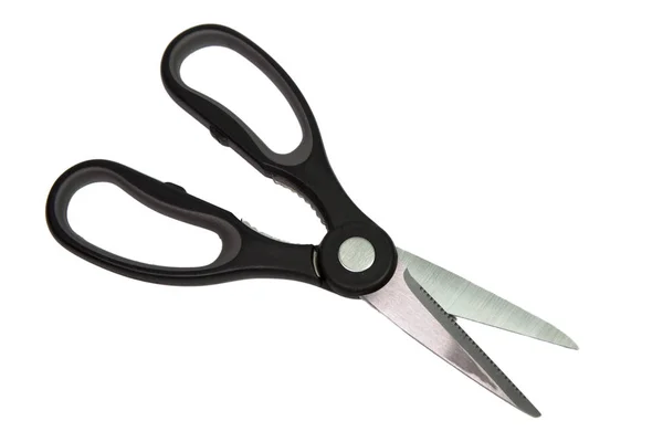 Kitchen Culinary Scissors White Background — Stock Photo, Image