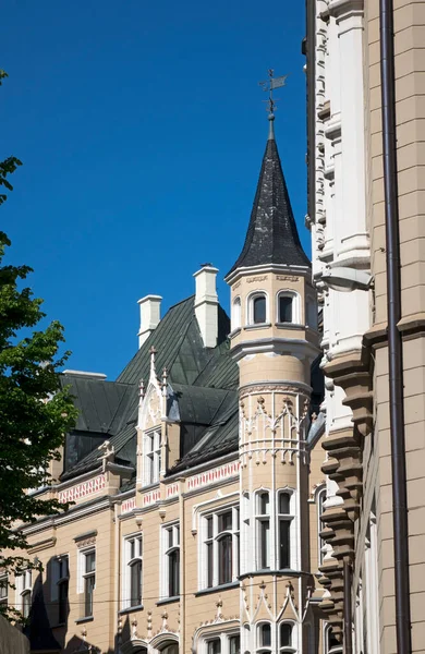 Kleine Gilde Zentrum Der Altstadt Riga — Stockfoto