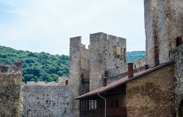 Manasija Monastery Serbia Maio 2018 Fortificação Medieval Sérvia Mosteiro Manasija — Fotografia de Stock