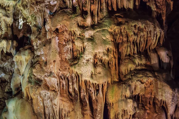 Stalagmite Stalactite Resava Cave Largest Cave Systems Serbia — Stock Photo, Image