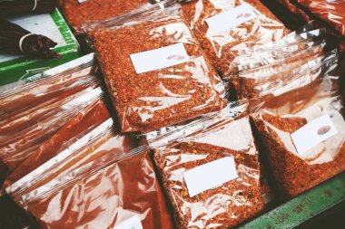 kurutulmuş kırmızı biber biber 