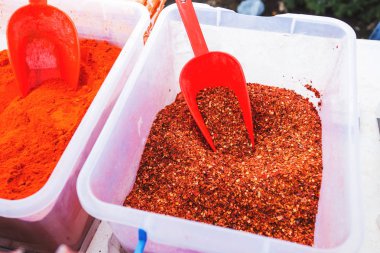 kurutulmuş kırmızı biber biber 