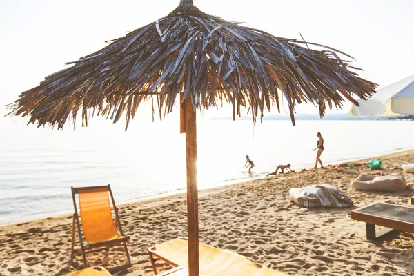 Vacances d'été et vacances concept de plage — Photo
