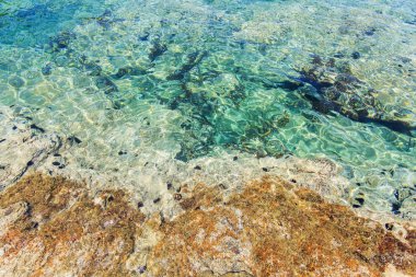 Deniz manzaralı yüzey