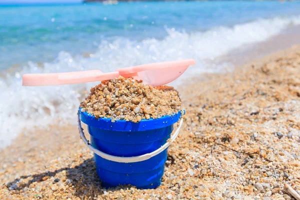Juguetes de playa de plástico — Foto de Stock