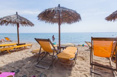 Yaz tatil seyahat kavramı