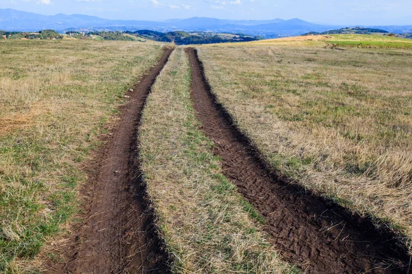 Rural murdărie rutier natura peisaj — Fotografie de stoc gratuită