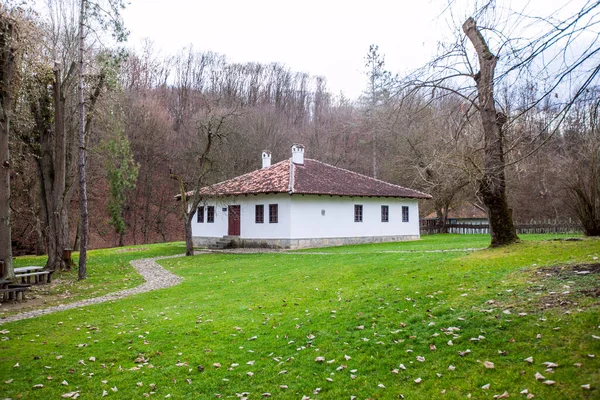 Traditionelles Ländliches Haus Brankovina Dorf Historische Sehenswürdigkeit Von Großer Bedeutung — Stockfoto