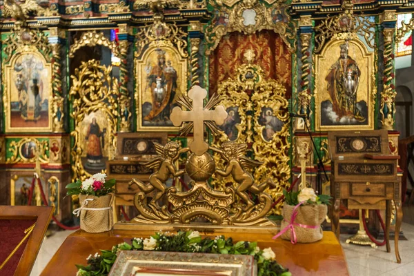 Den Serbisk Ortodokse Kirke Kristendommen – stockfoto