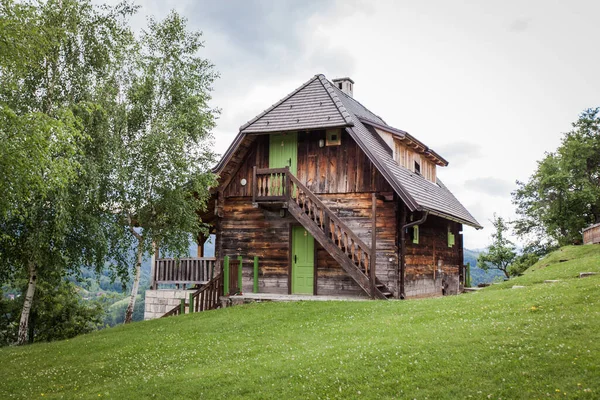 Ethno village Drvengrad, Mokra Gora, traditional eco village built by famous film director Emir Kusturica, tourist attraction.