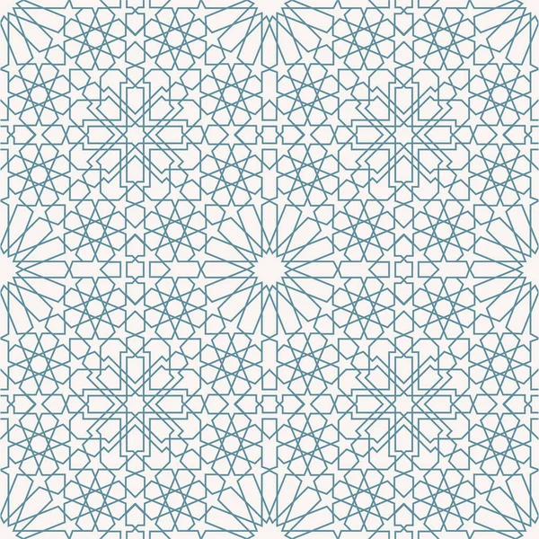 Απρόσκοπτη Αραβικά Μοτίβο Εικονογράφηση Διάνυσμα — Διανυσματικό Αρχείο