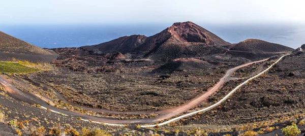 Vulkanen Teneguia Palma Kanarieöarna — Stockfoto