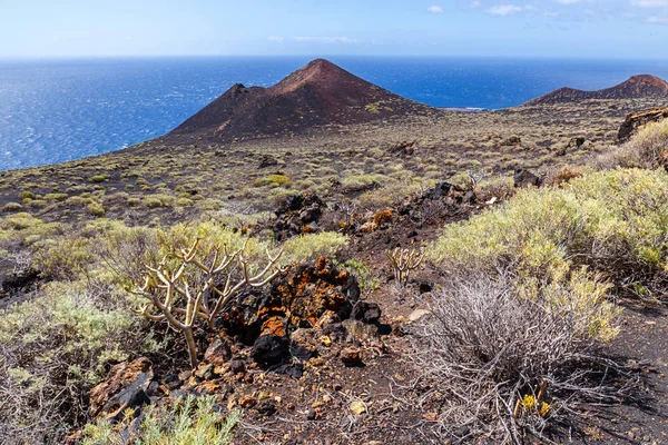 加那利群岛 帕尔马的火山景观 — 图库照片