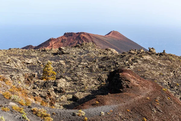 Vulkan Teneguia Auf Palma Kanarische Inseln — Stockfoto