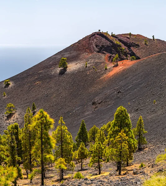 Paesaggio Vulcanico Lungo Ruta Los Volcanes Bellissimo Percorso Escursionistico Sui — Foto Stock