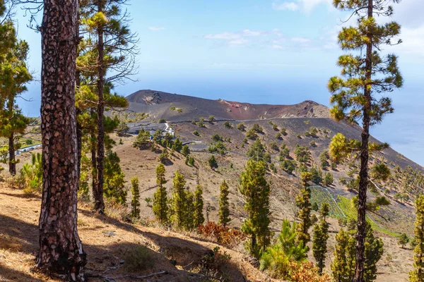 Vista Del Volcán San Antonio Palma Islas Canarias — Foto de Stock