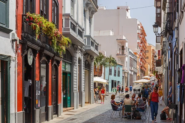 Santa Cruz Palma Spanien Augusti Santa Cruz Palma Vacker Kolonial — Stockfoto