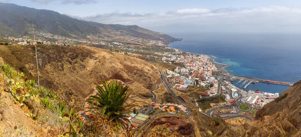 Santa Cruz Palma Aerial View — Stockfoto