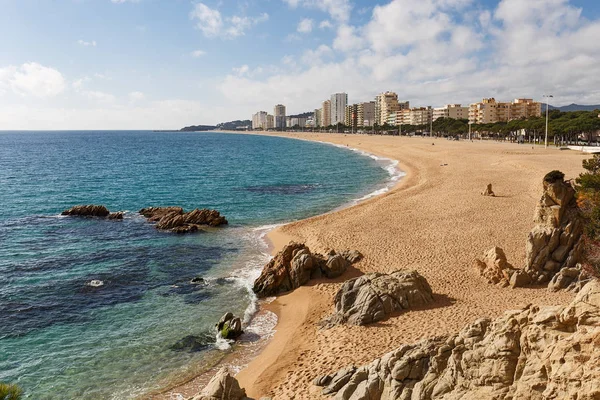 Playa Platja Aro Costa Brava Cataluña —  Fotos de Stock