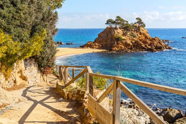 Cami Ronda Coastal Path Costa Brava Catalonia — Stock Photo, Image
