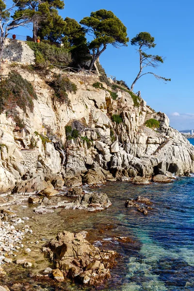 Vackra hörn i Costa Brava i Katalonien — Stockfoto