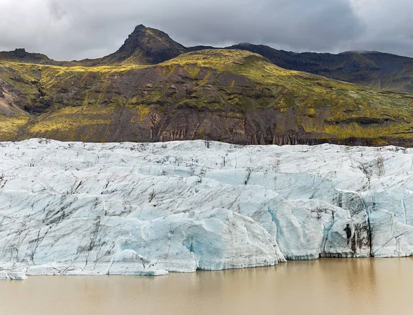 Svinafellsjokull gleccser Izlandon — Stock Fotó