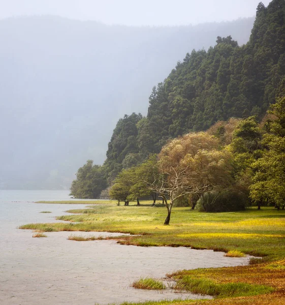 Jezioro Furnas Sao Miguel Azory — Zdjęcie stockowe