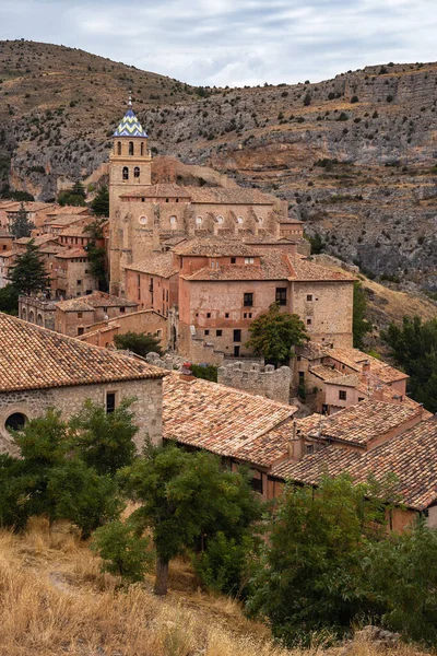 Albarracin Πιο Όμορφο Χωριό Στην Ισπανία — Φωτογραφία Αρχείου