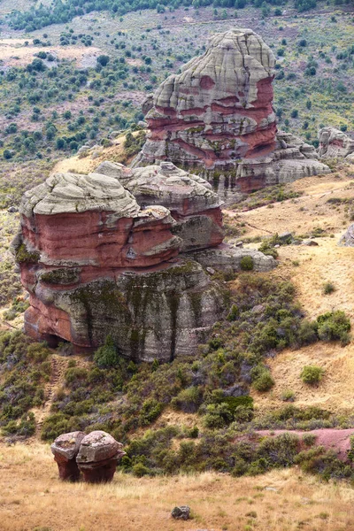 西班牙Teruel Peracense岩层 — 图库照片