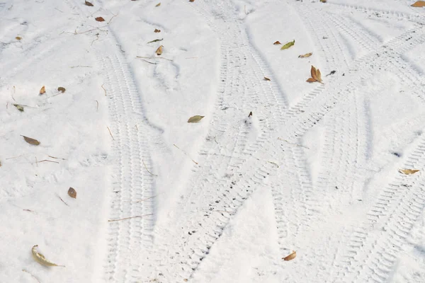 Färsk Snö Som Bakgrund — Stockfoto