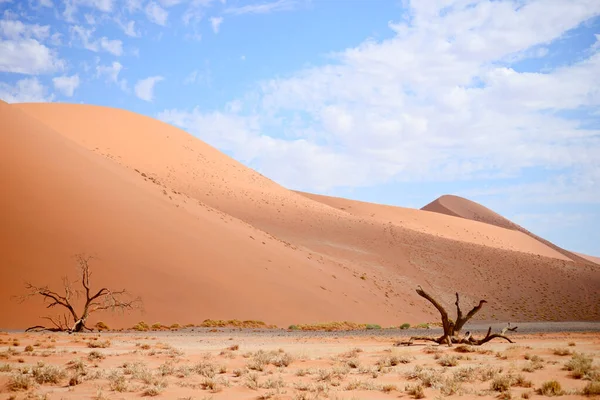 Duna Sabbia Con Cielo Blu — Foto Stock