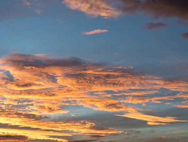 Céu Por Sol Como Fundo — Fotografia de Stock