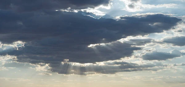 Ciel Rayons Lumière — Photo