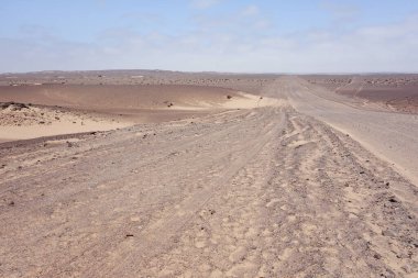 Namibya manzarasının resmi