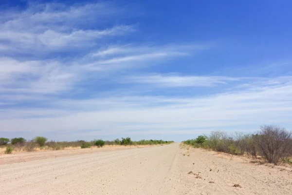 Empty Road Sky — Stock Photo, Image