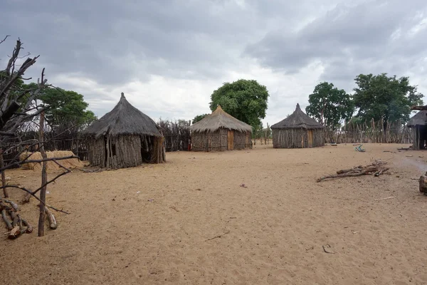 Villaggio Tradizionale Africa — Foto Stock