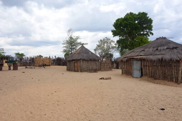 Villaggio Tradizionale Africa — Foto Stock