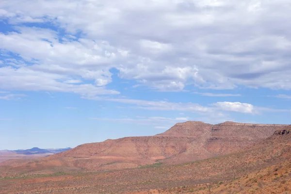 Prázdná Pouštní Cesta Namibii Afrika — Stock fotografie