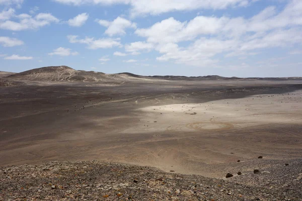 Desierto Paisaje Namibio Cielo Azul —  Fotos de Stock