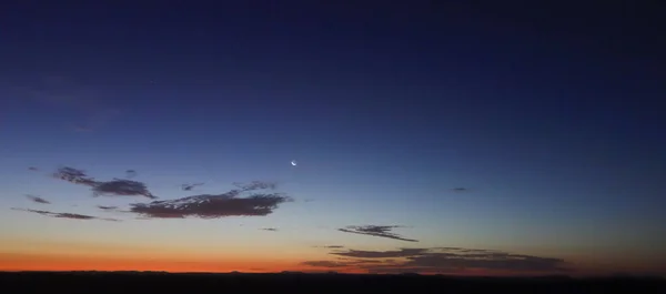 Vacker Natt Himmel Bakgrund — Stockfoto