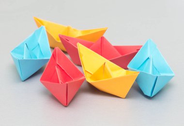 origami teknelerinin resmi